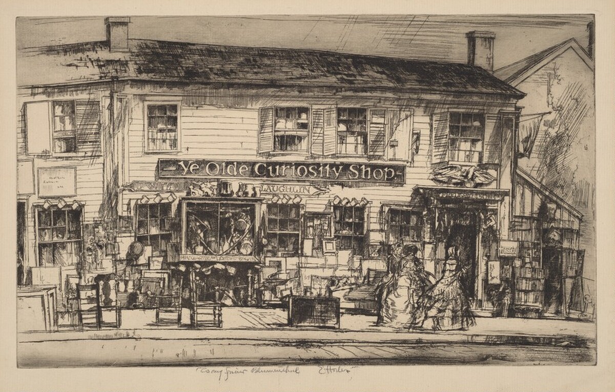 Ye Olde Curiosity Shop by Earl Horter