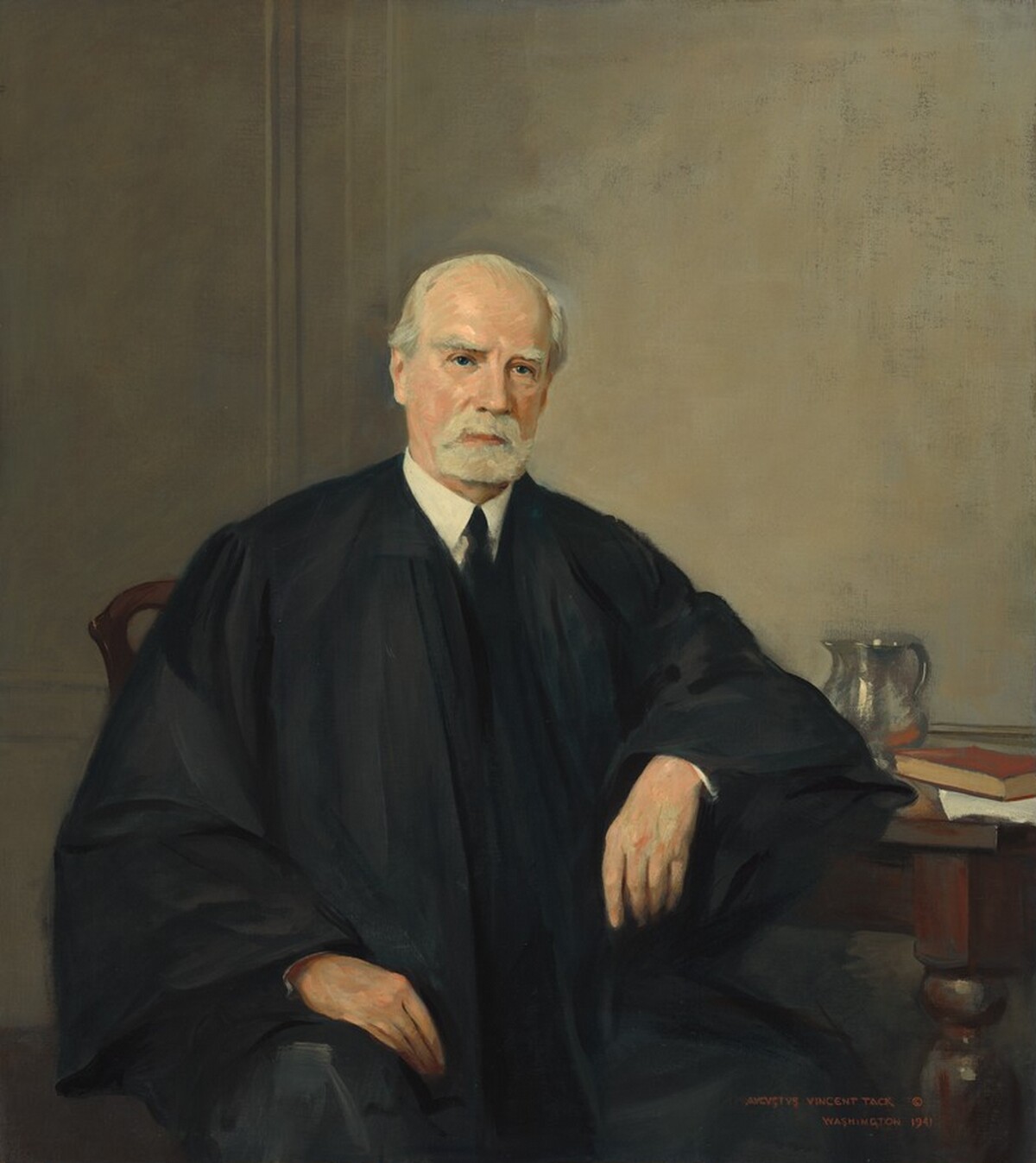 Charles Evans Hughes by Augustus Vincent Tack