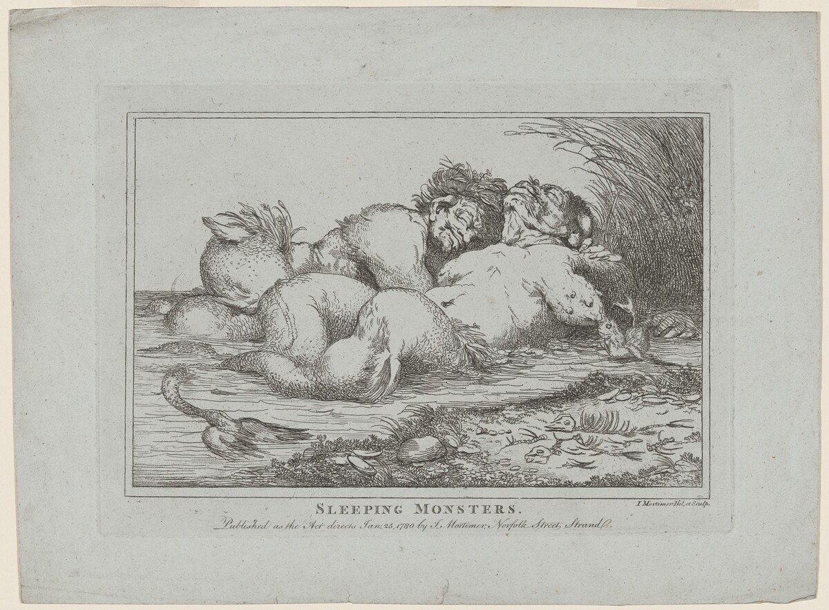 Sleeping Monsters by John Hamilton Mortimer