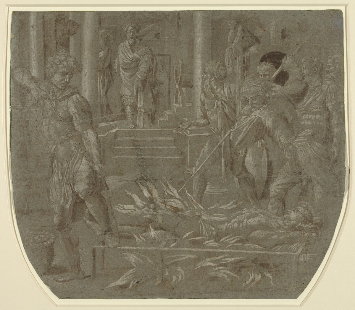 The Martyrdom of Saint Lawrence by Italian 16th Century