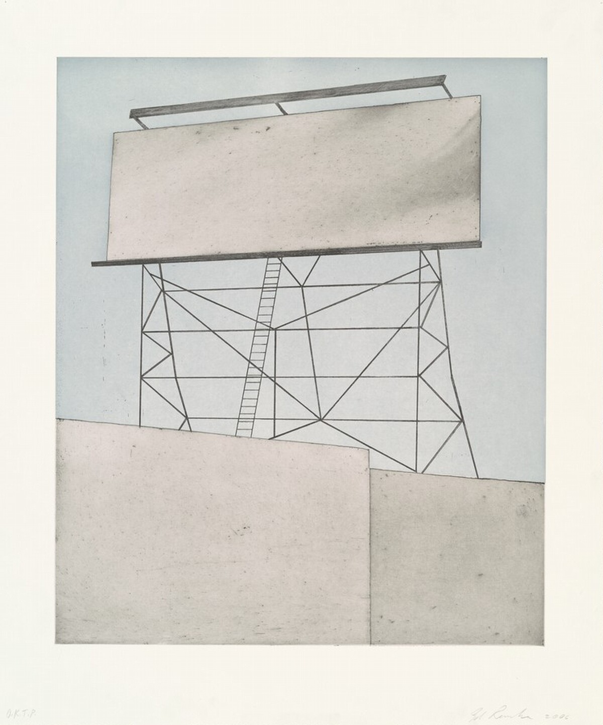 Your Space on Building by Ed Ruscha