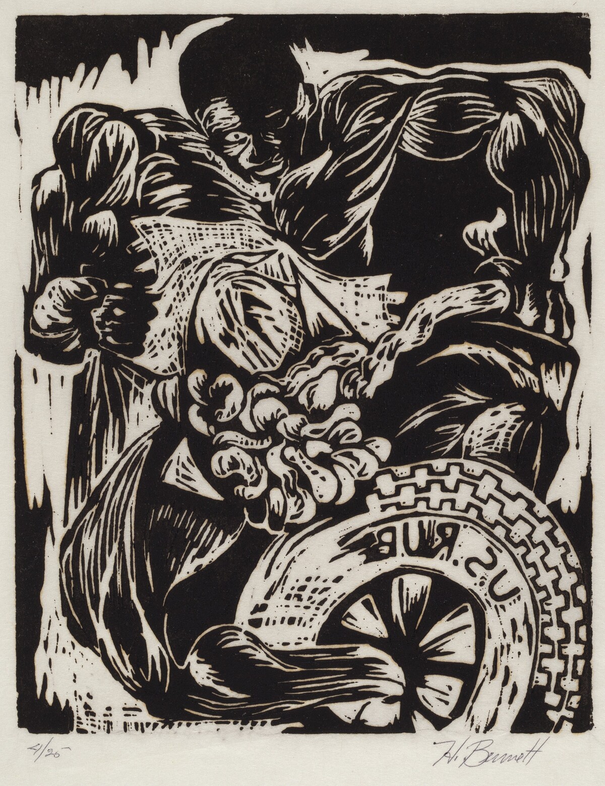 Untitled (Frustration) by Herbert Bennett