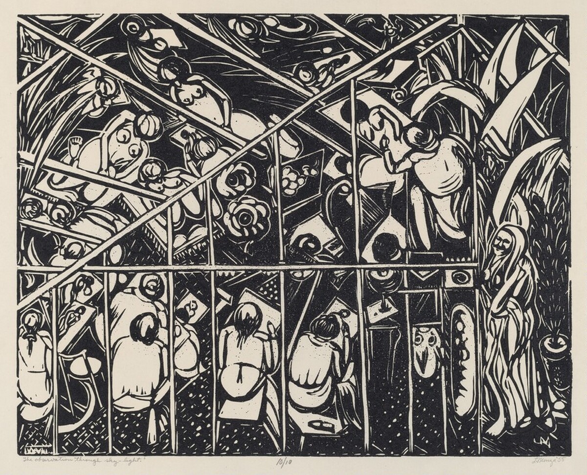 The Observation Through Skylight by Louis Monza