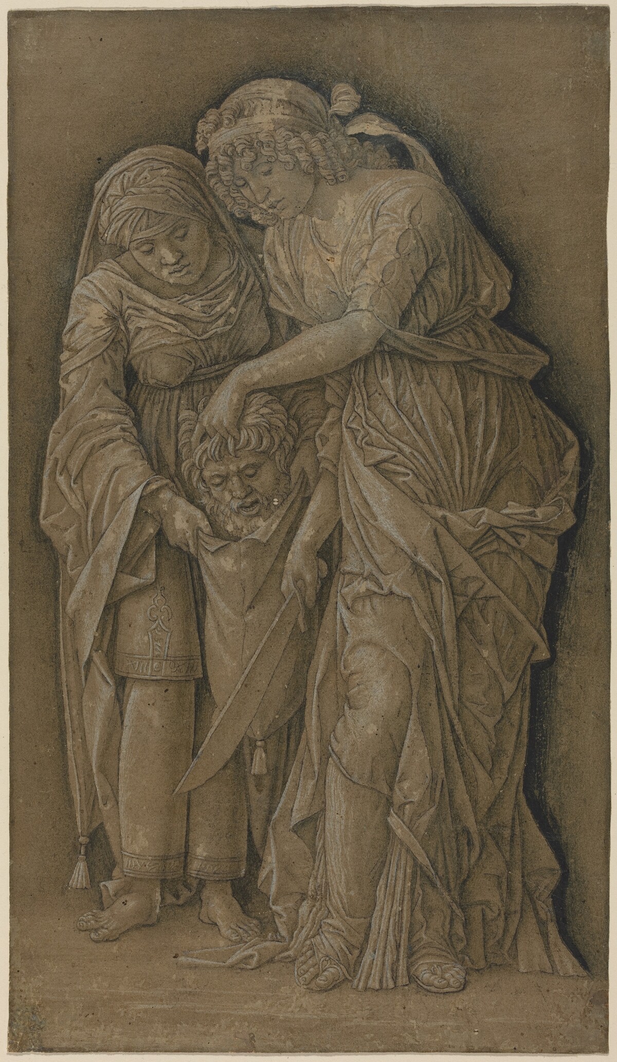 Judith with the Head of Holofernes by Follower of Andrea Mantegna