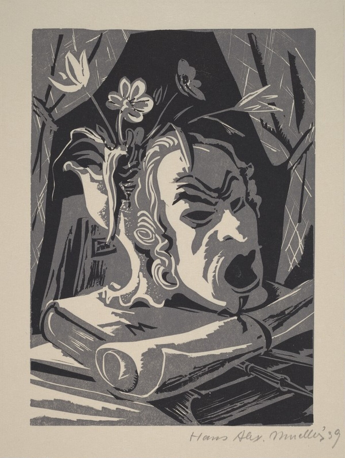 Cover Proof by Hans Alexander Mueller