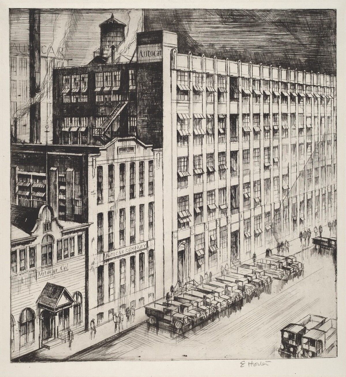 Untitled (Autocar Company) by Earl Horter