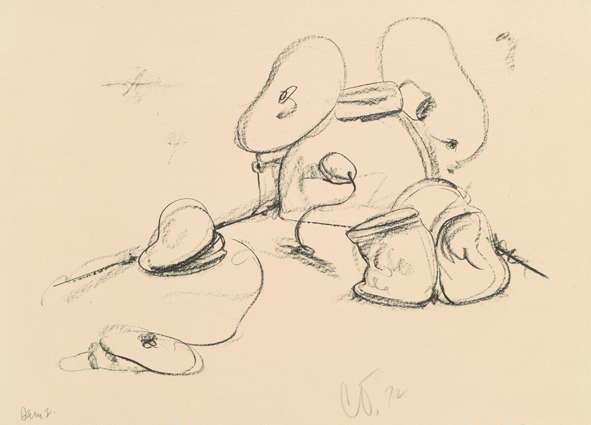 Soft Drum Set by Claes Oldenburg