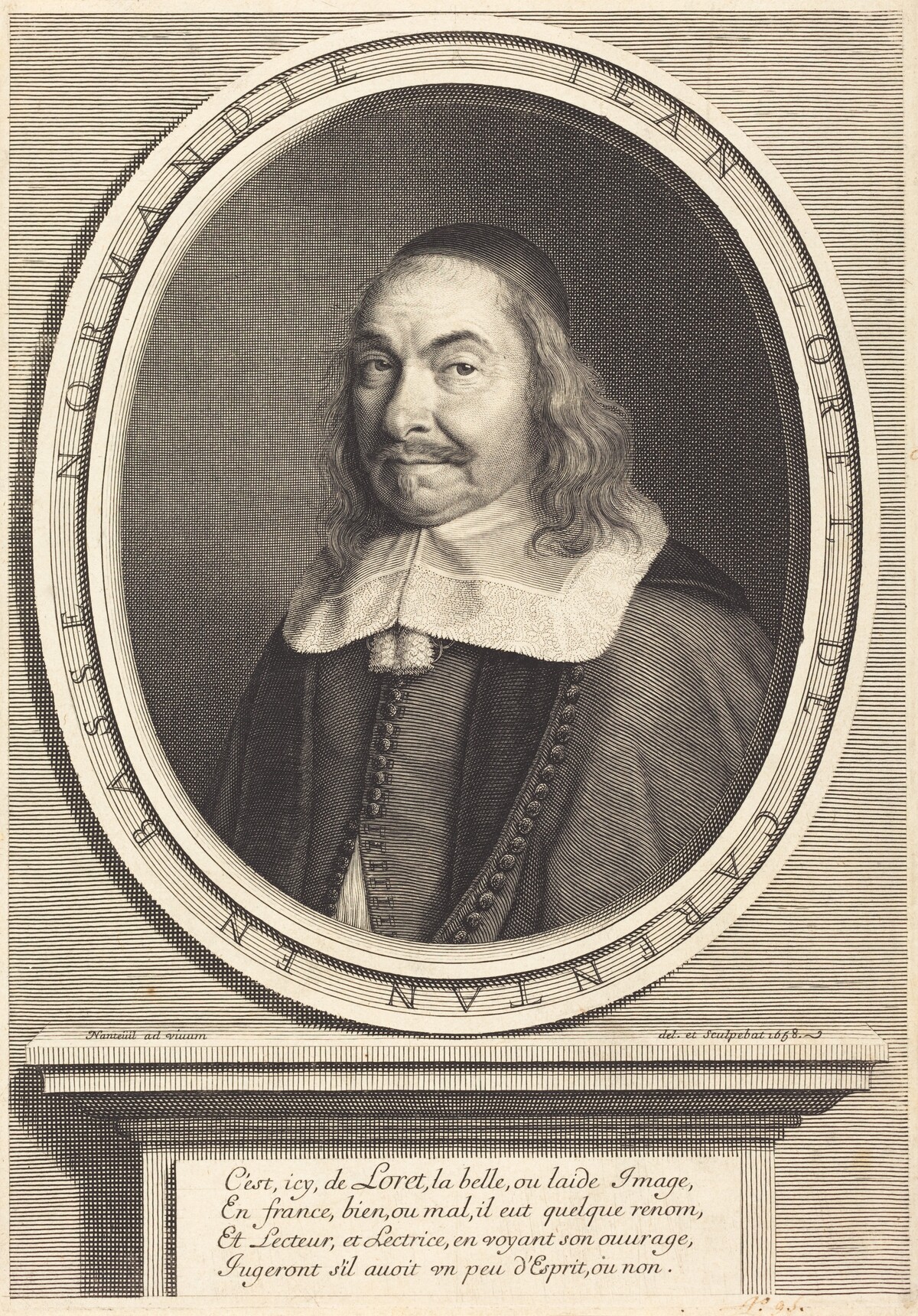 Jean Loret by Robert Nanteuil
