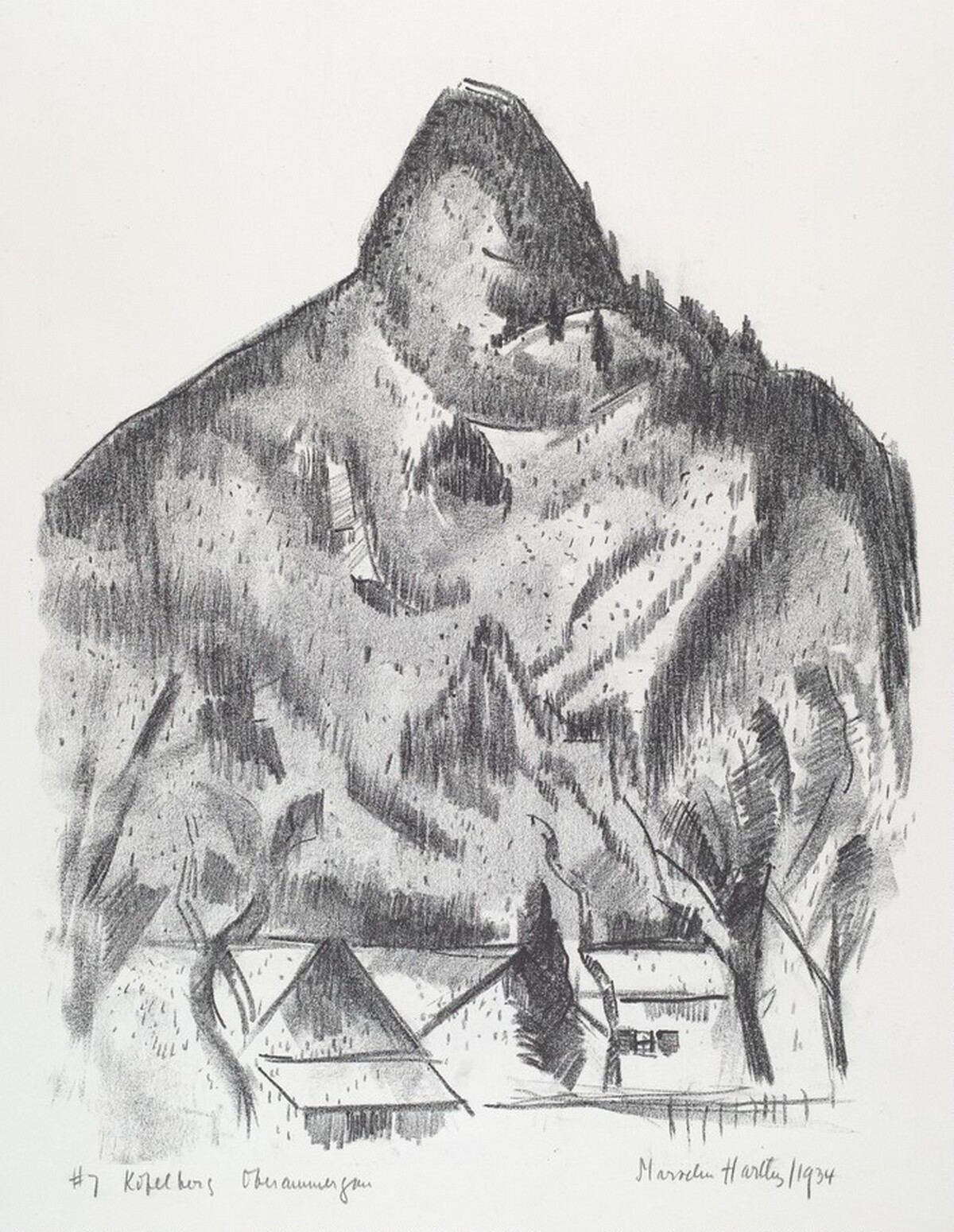 Kopelberg-Oberammergau by Marsden Hartley