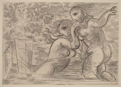 The Surprised Bathers (Les baigneuses surprises)