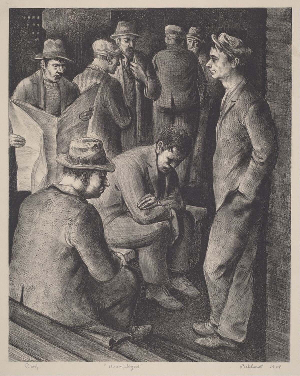 Unemployed by Carl Pickhardt
