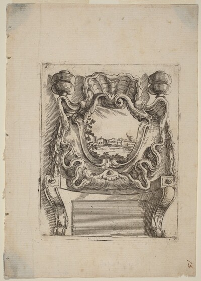 Architectural Motif with a Landscape