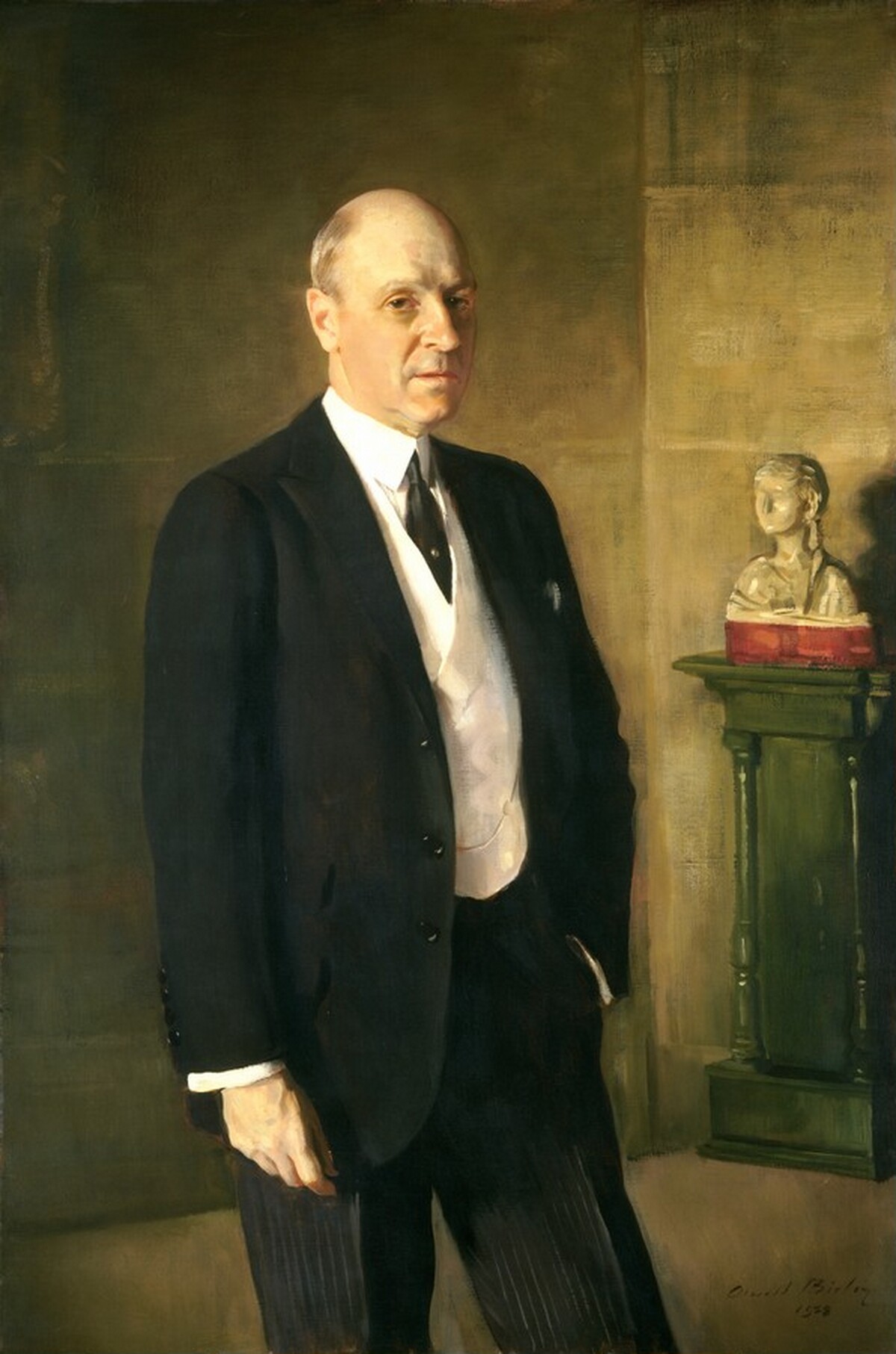 Joseph E. Widener by Sir Oswald Hornby Joseph Birley