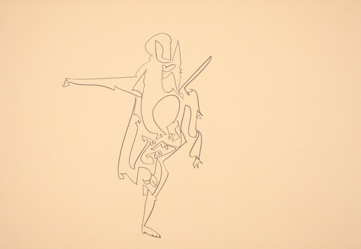 Drawing by Frederick Sommer