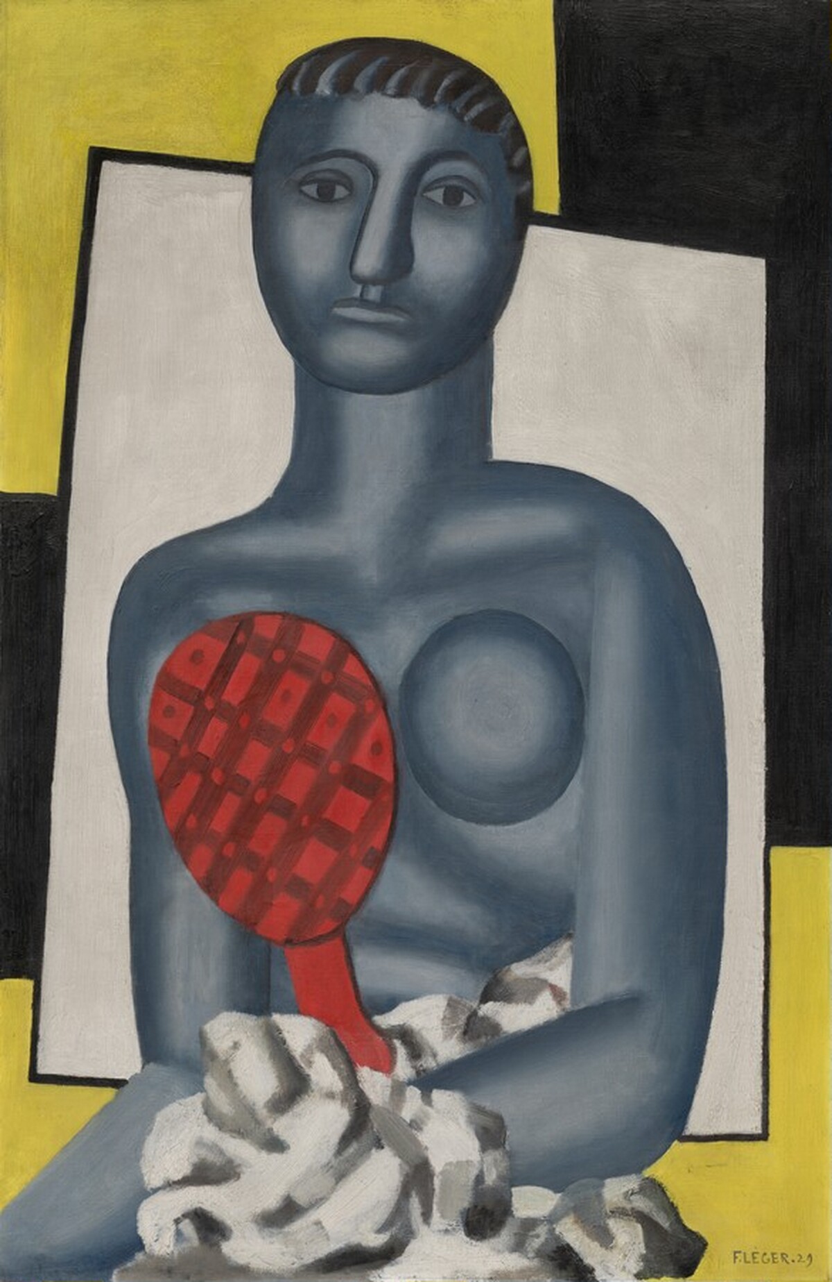 Woman with a Mirror by Fernand Léger