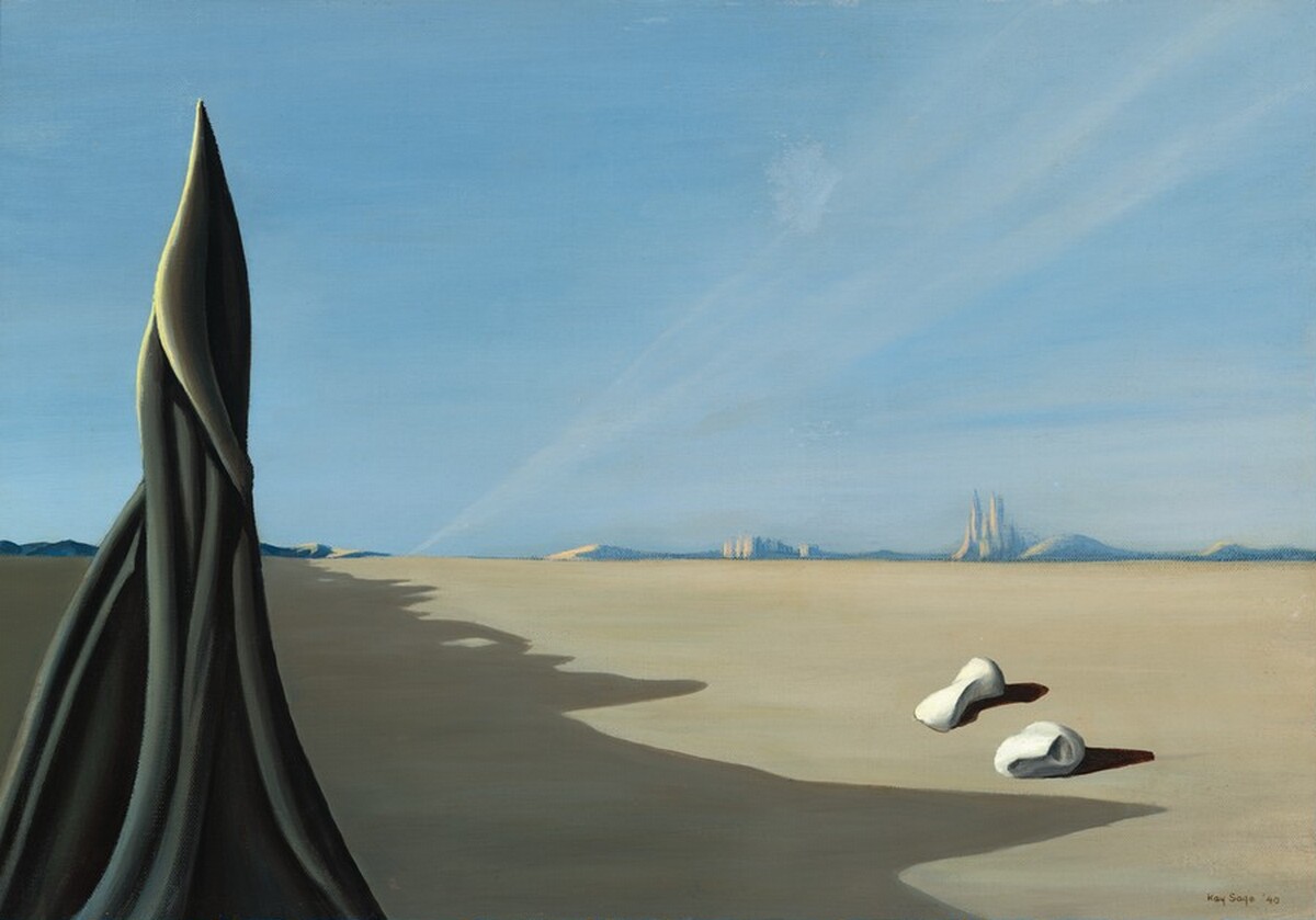 A Finger on the Drum by Kay Sage