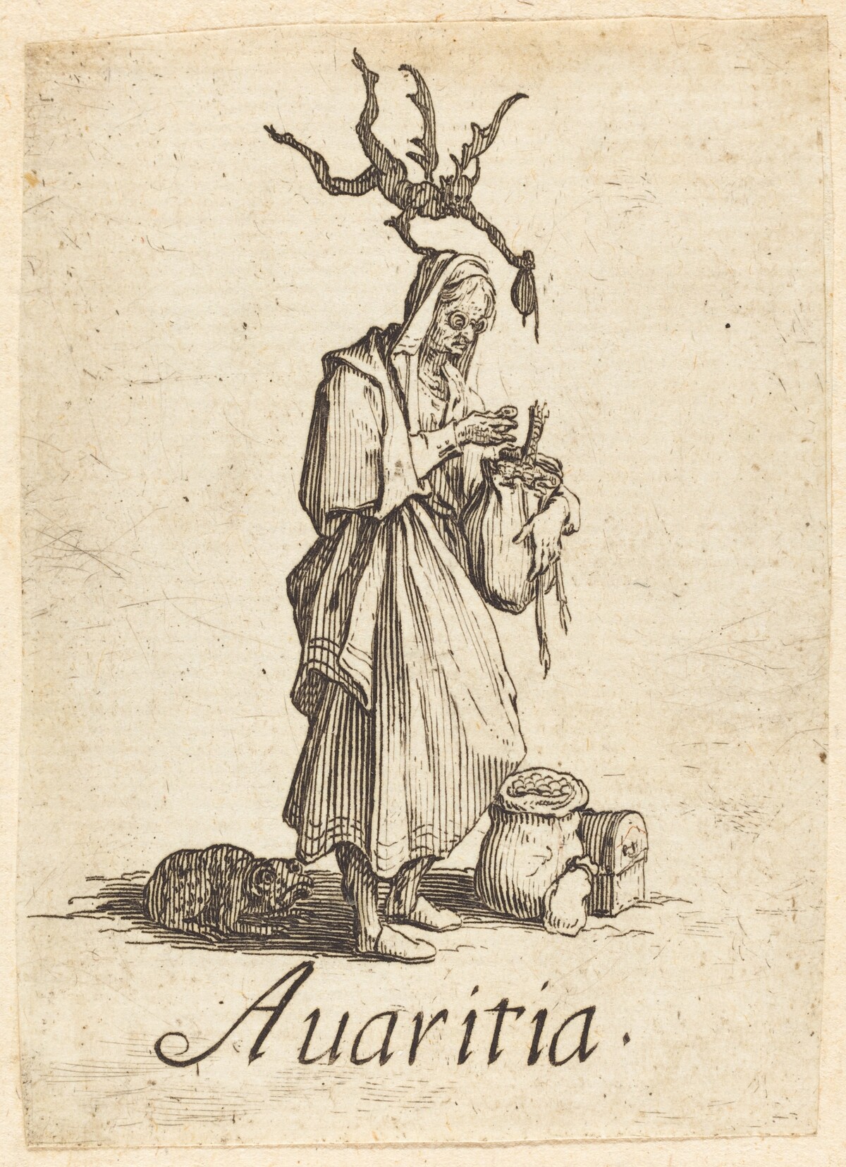 Greed by Jacques Callot