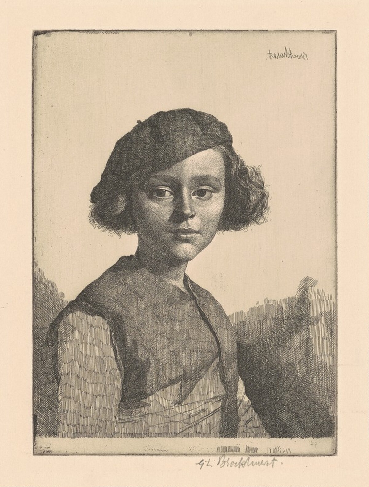 Fabian by Gerald Leslie Brockhurst
