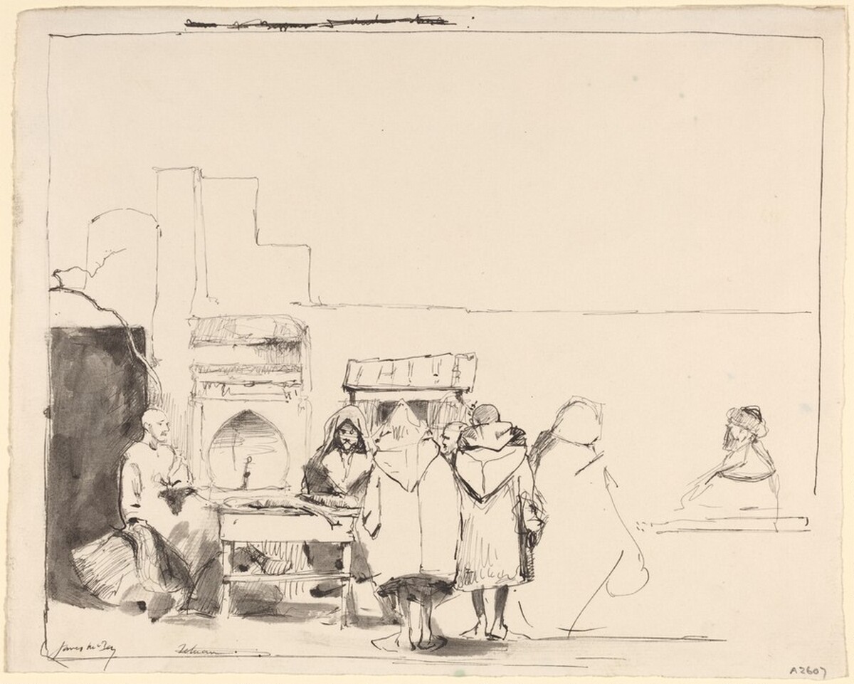 Fishmarket by James McBey