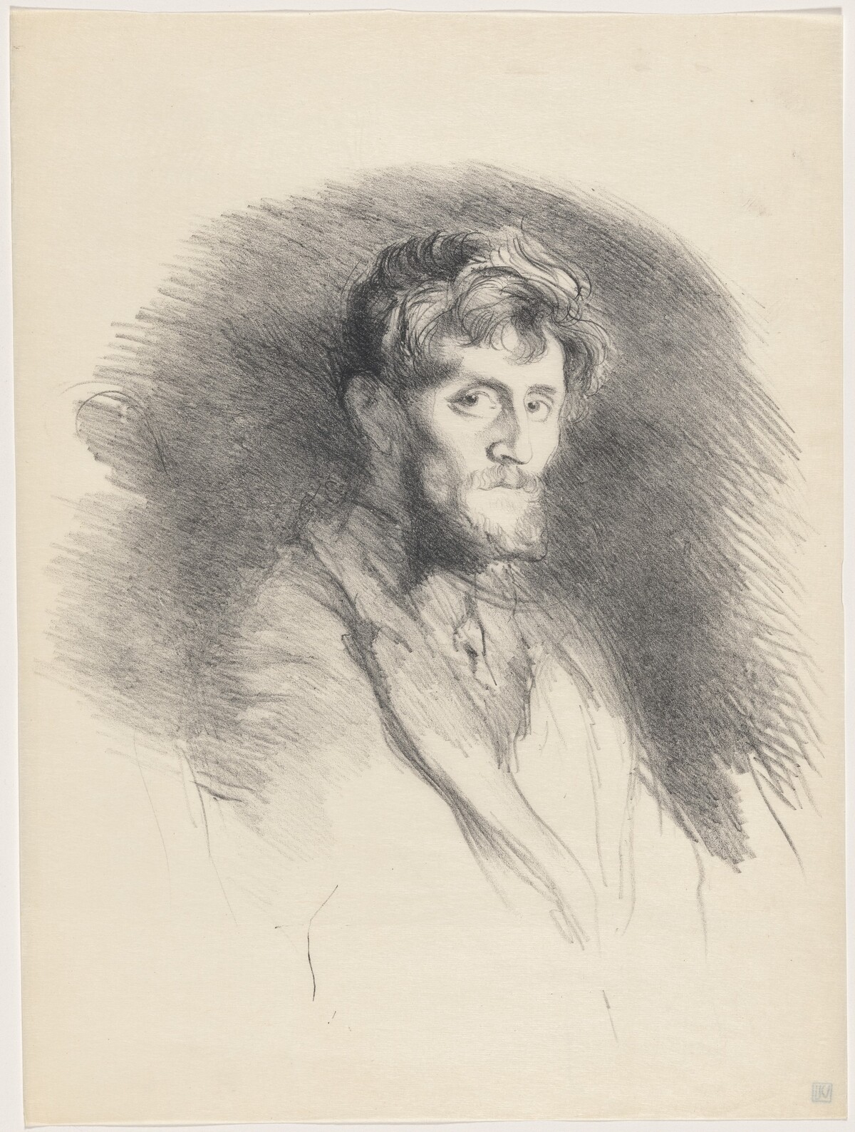 Etude (Maurice Dumont) by Henri de Groux