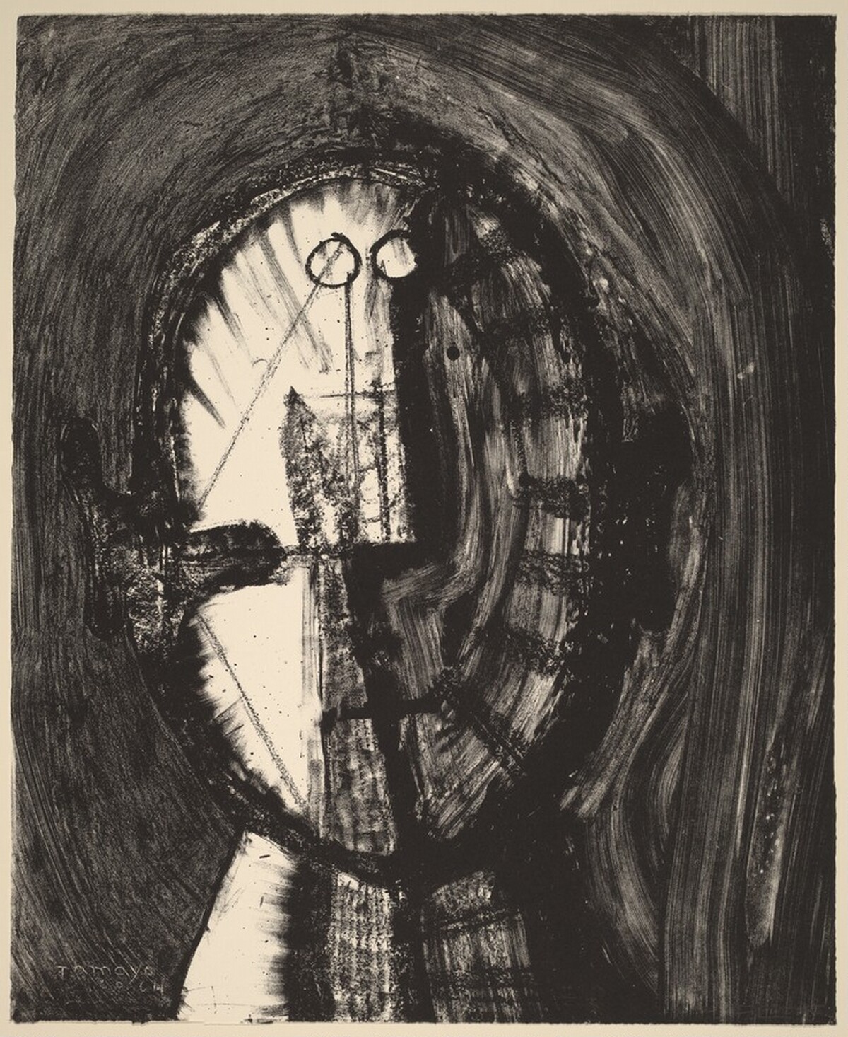 Head of Colossus by Rufino Tamayo