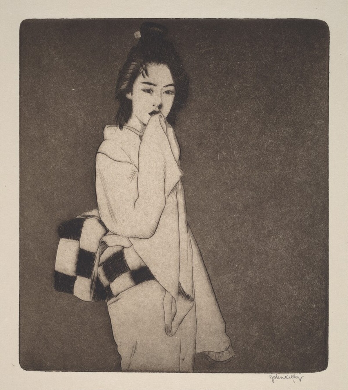 Japanese Girl by John Melville Kelly