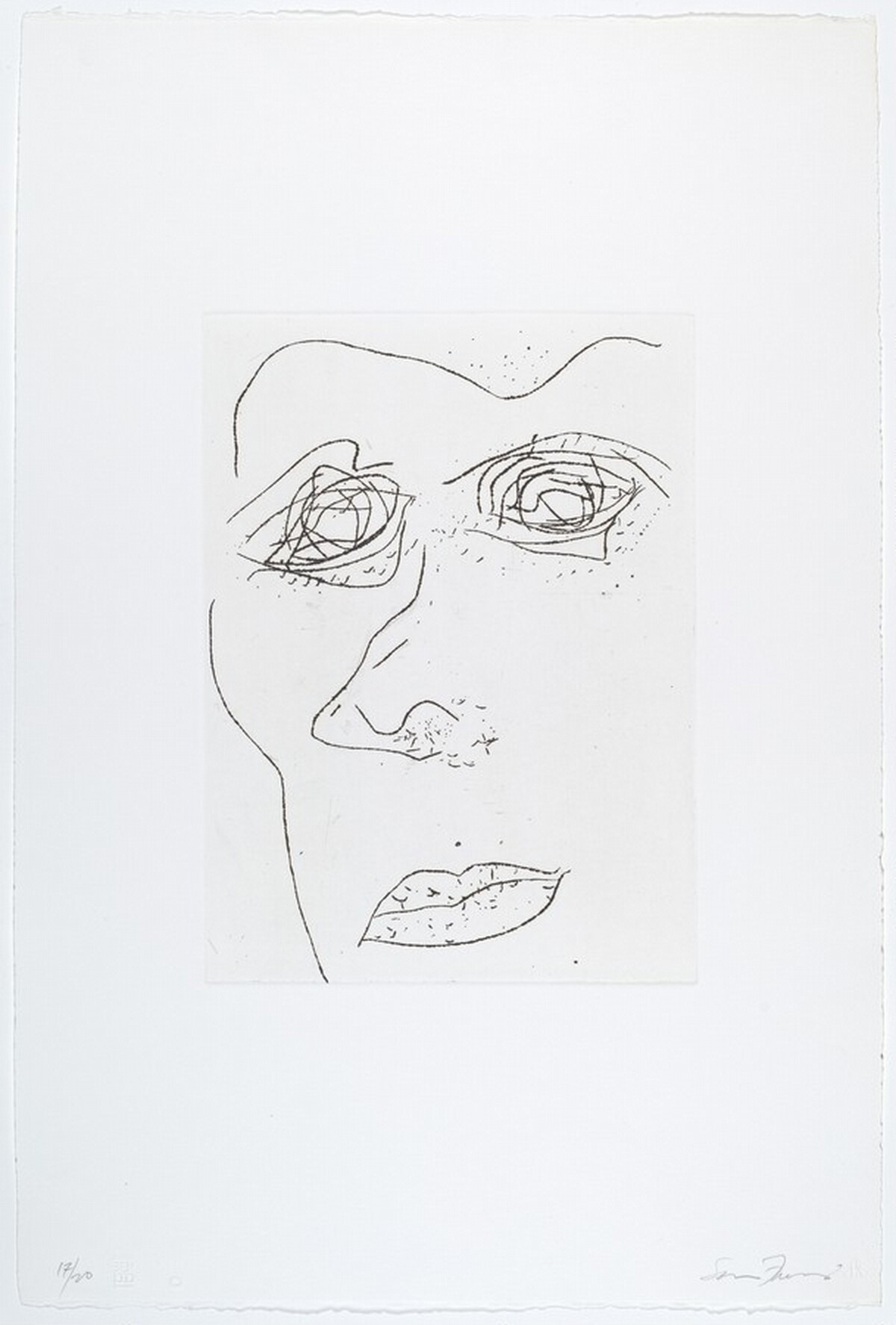 Self-Portrait by Sam Francis
