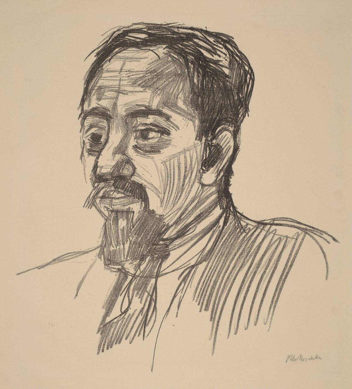 Hugo Simon (Bildnis Herr H.S.) by Oskar Kokoschka