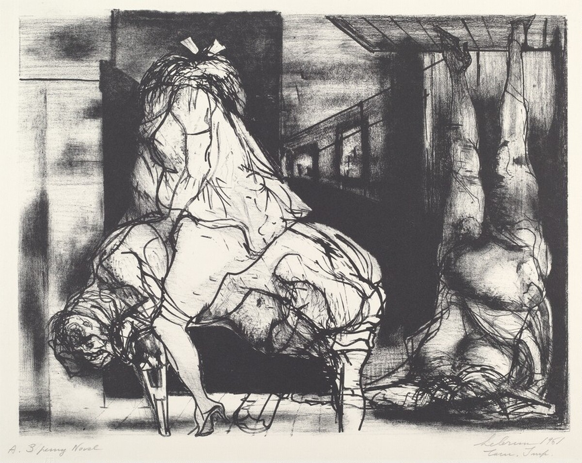 Brecht's Three-Penny Novel - A by Rico Lebrun