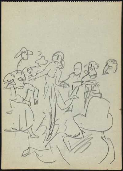 Dancer and Male Audience