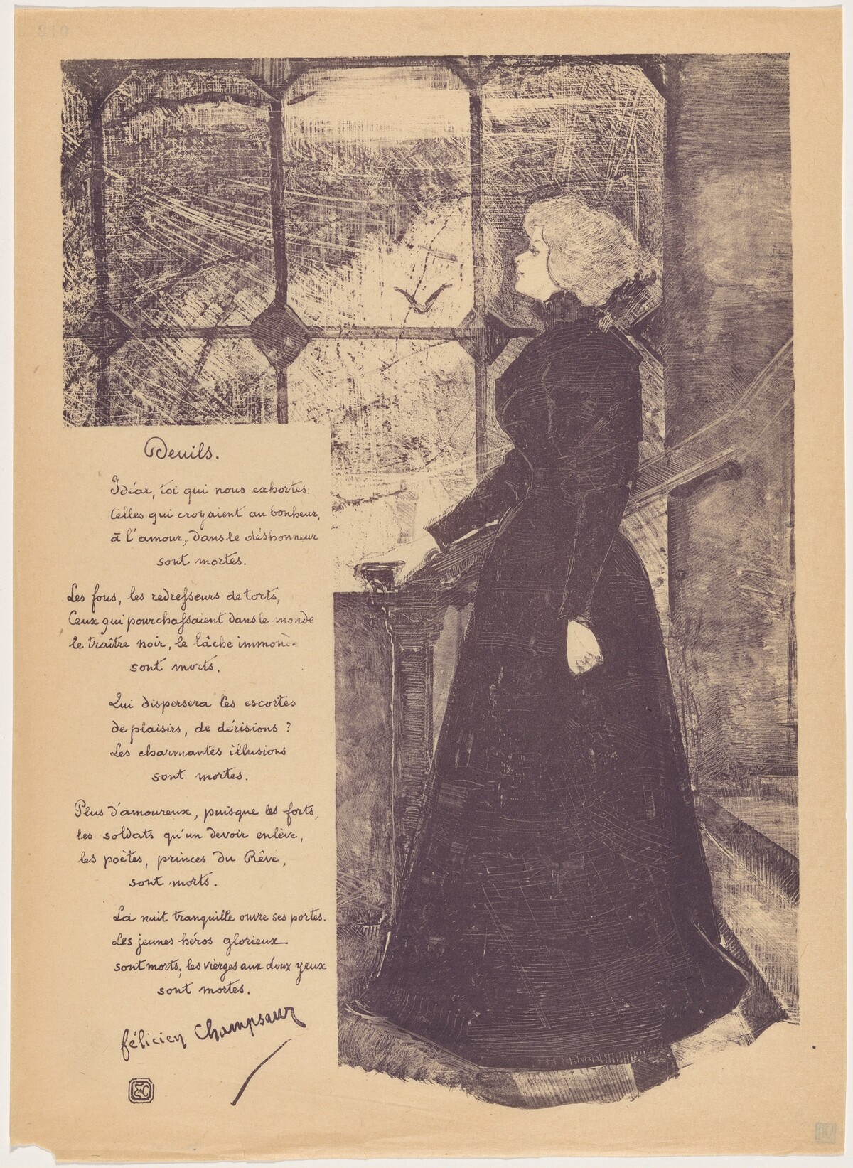 Deuils (Mourning Clothes) by Emile Coulon and Félicien Champsaur