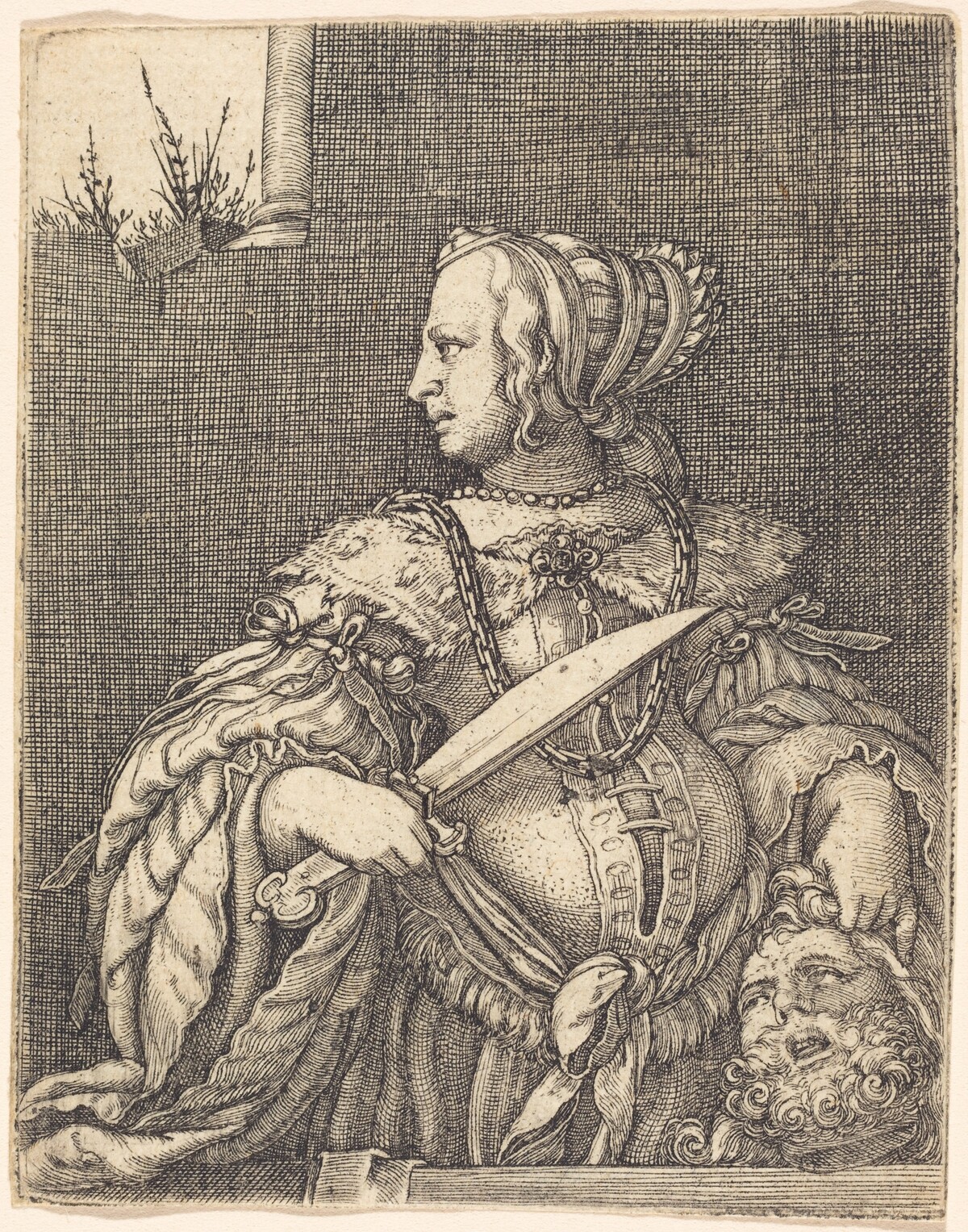 Judith with the Head of Holofernes by Barthel Beham