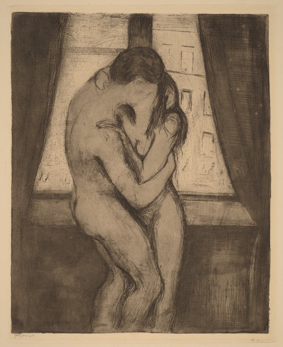 The Kiss (Der Kuss) by Edvard Munch