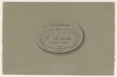 Title Page to Vier Nachtstücke