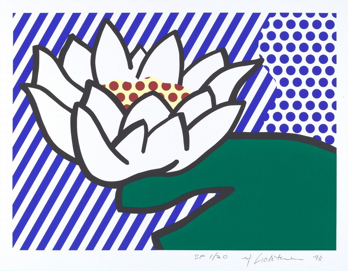 Water Lily by Roy Lichtenstein
