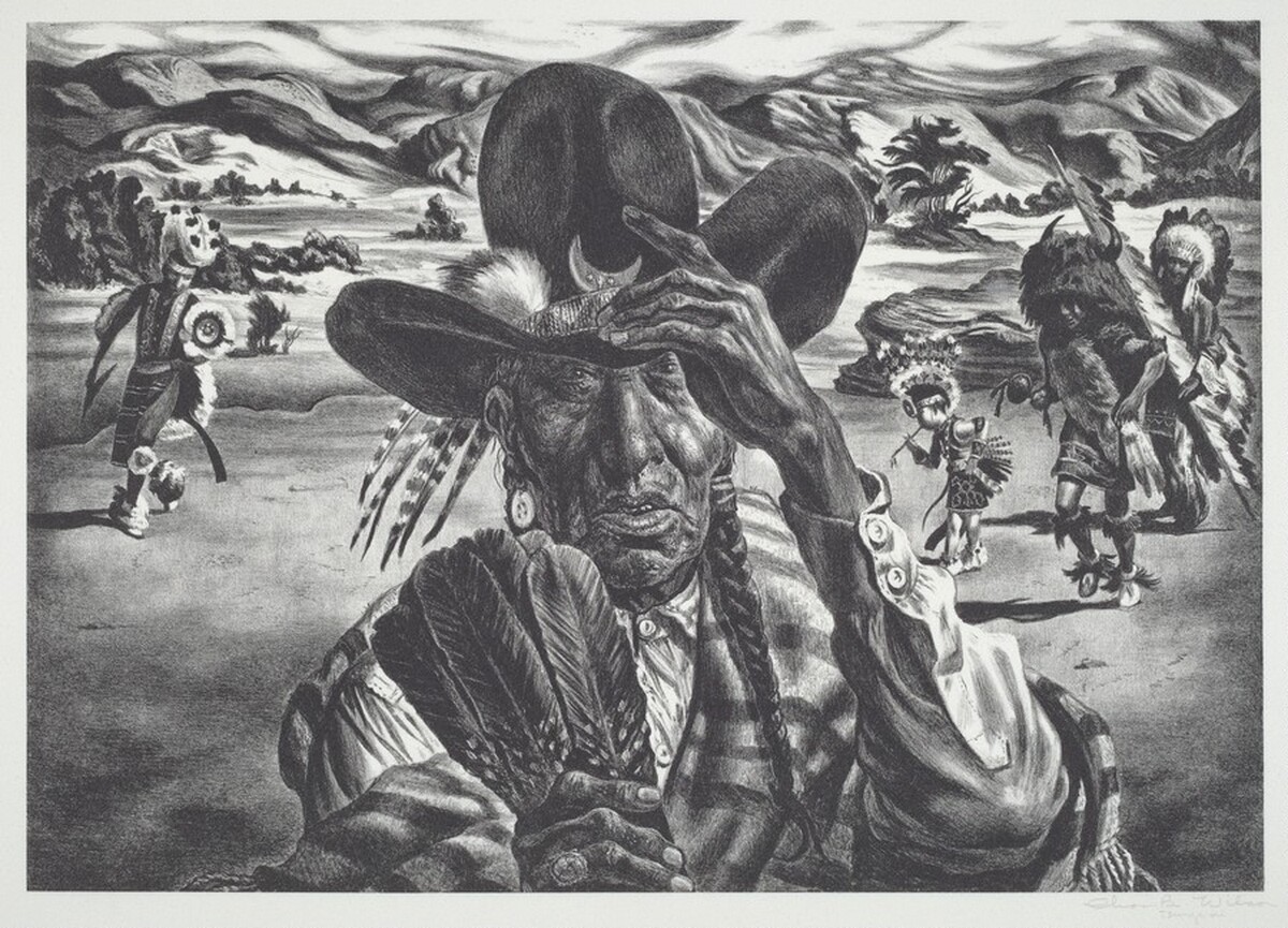 Comanche Portrait by Charles Banks Wilson