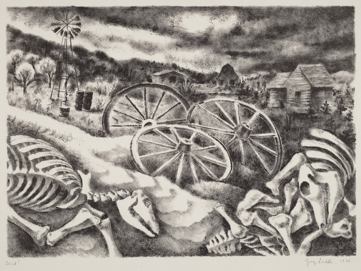 Sand! by George Biddle