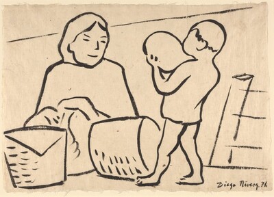 Boy with Melon