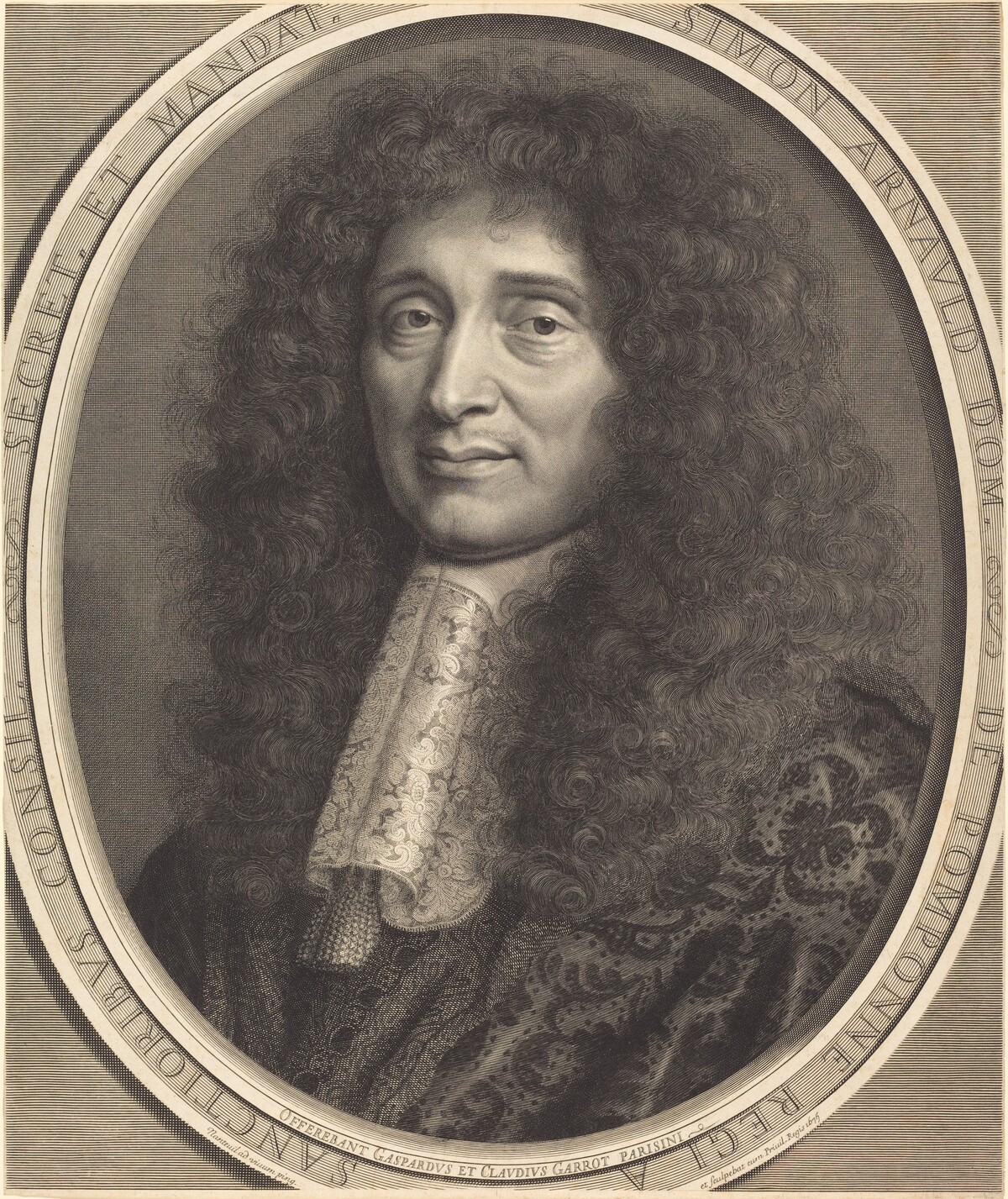 Simon Arnauld, Le Marquis de Pomponne by Robert Nanteuil