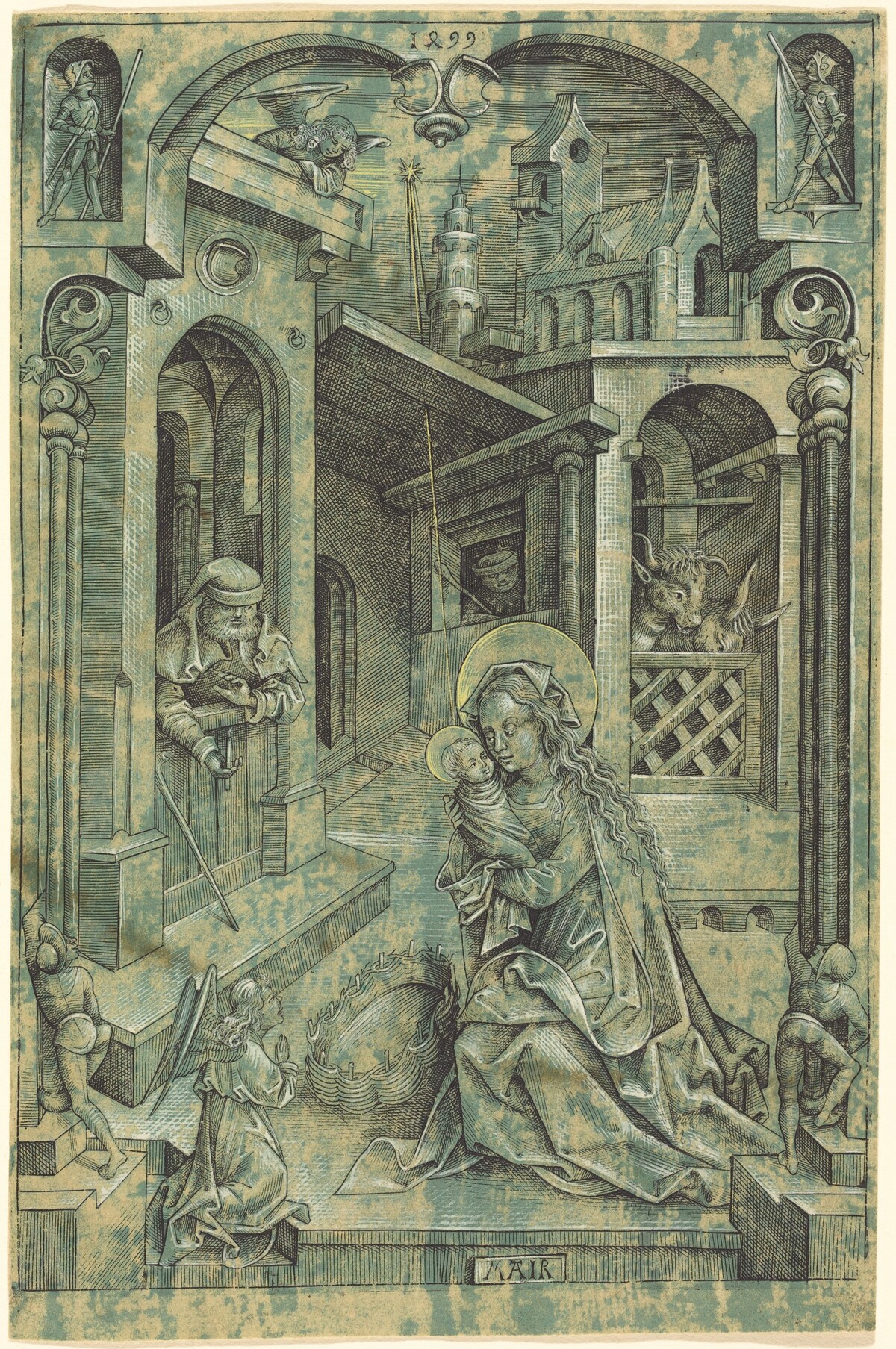 The Nativity by Mair von Landshut