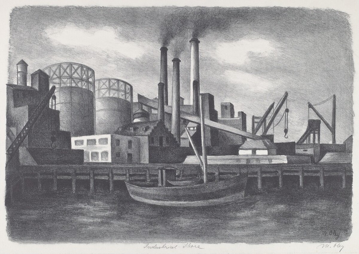 Industrial Shore by Moses Oley