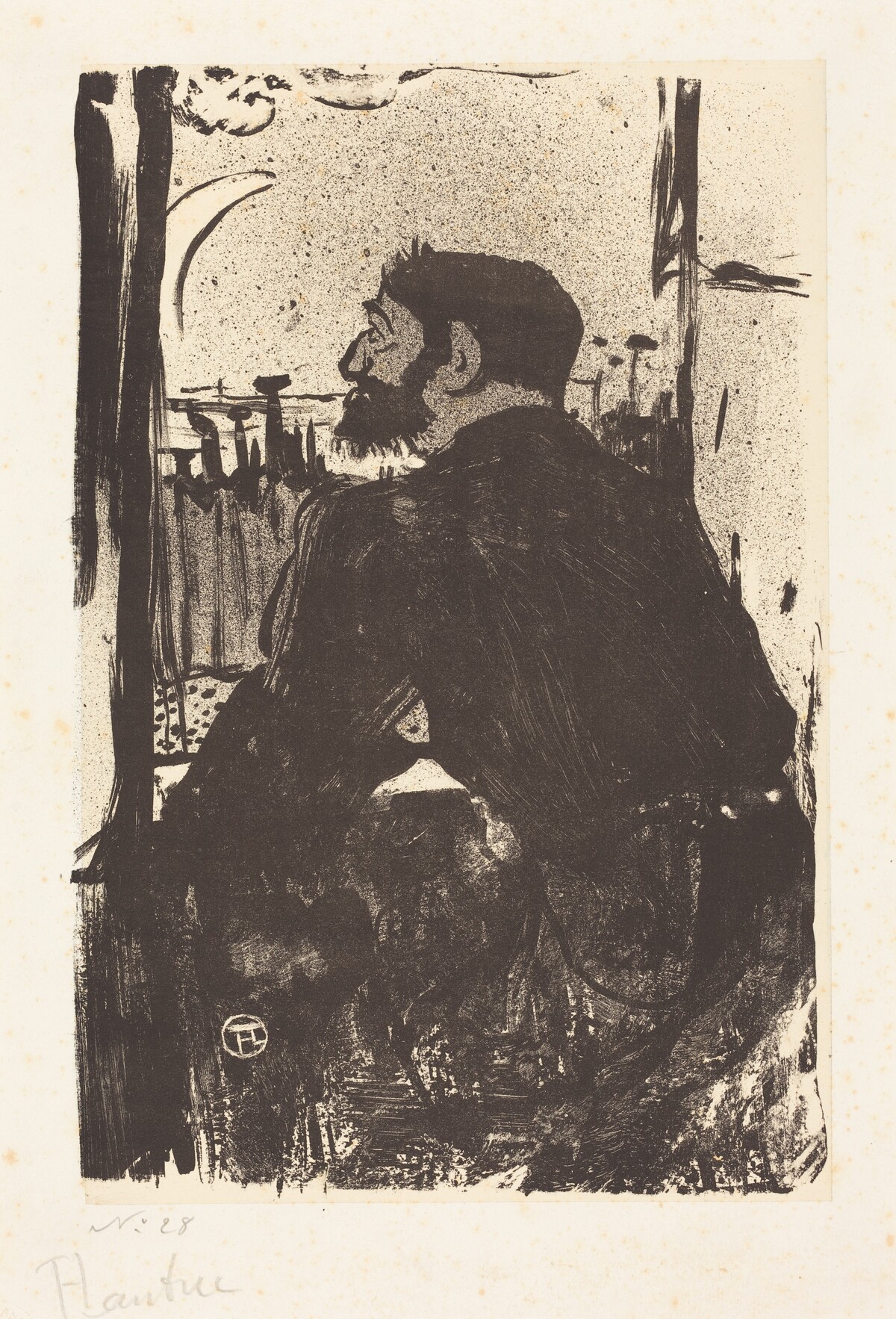 Sleepless Night (Nuit blanche) by Henri de Toulouse-Lautrec