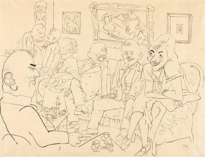 In The Drawing Room [The Art Critics]