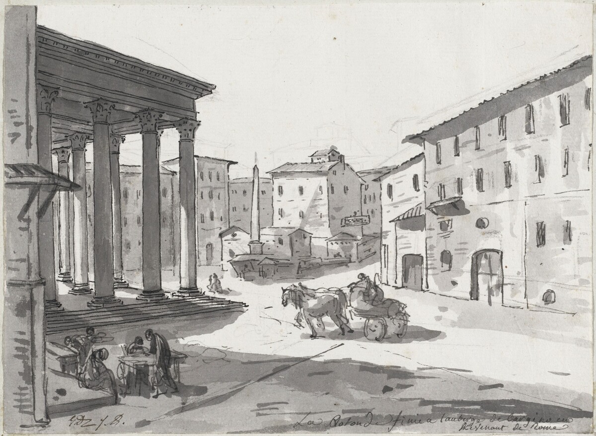 The Pantheon by Jacques-Louis David