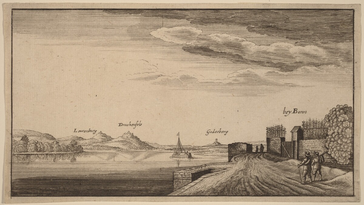 View of Lewenberg by after Wenceslaus Hollar