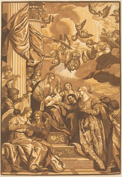 The Mystic Marriage of Saint Catherine