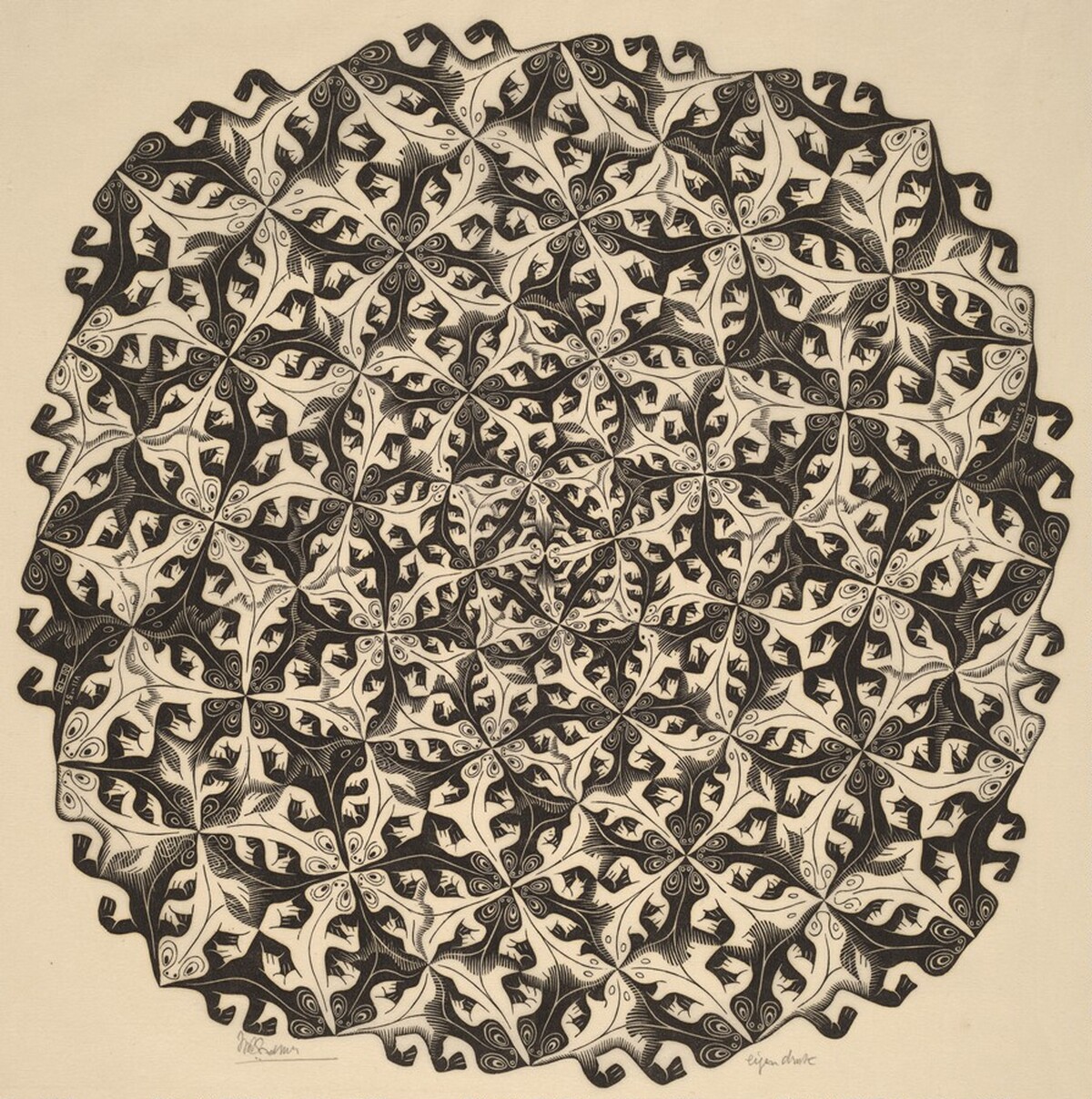 Division by M.C. Escher