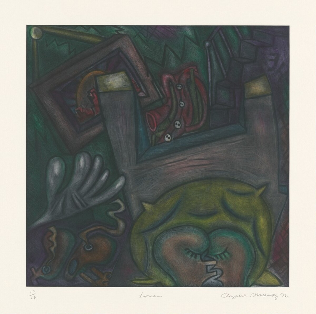 Lovers by Elizabeth Murray