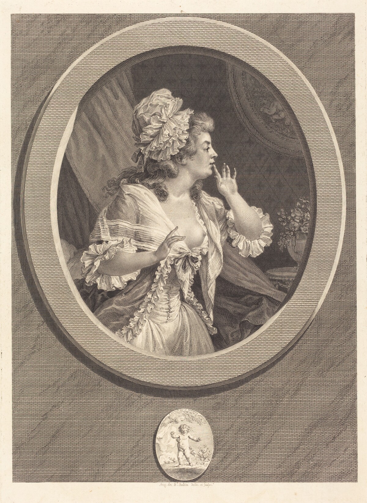 Au moins soyez discret (At Least Be Discreet!) by Augustin de Saint-Aubin