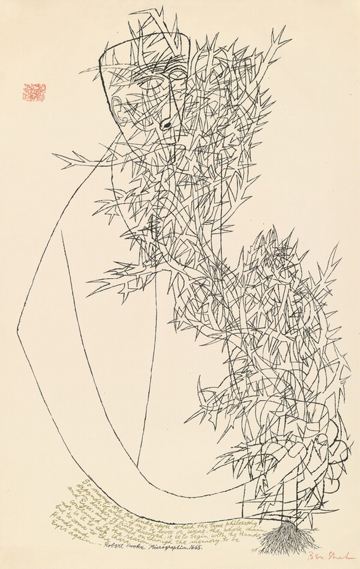 Blind Botanist by Ben Shahn